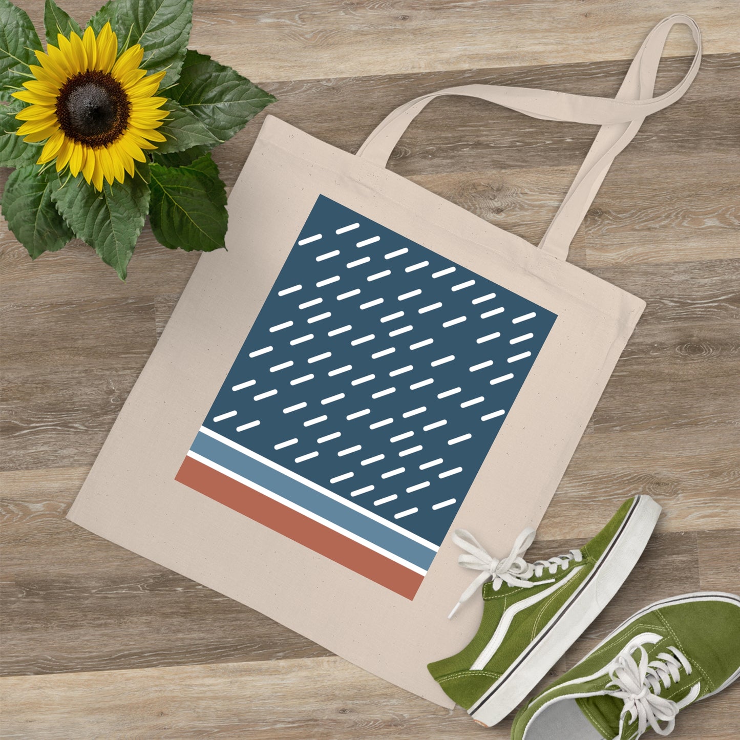 Ame no Uta Tote Bag – Minimalist Japanese Rain-Inspired Design