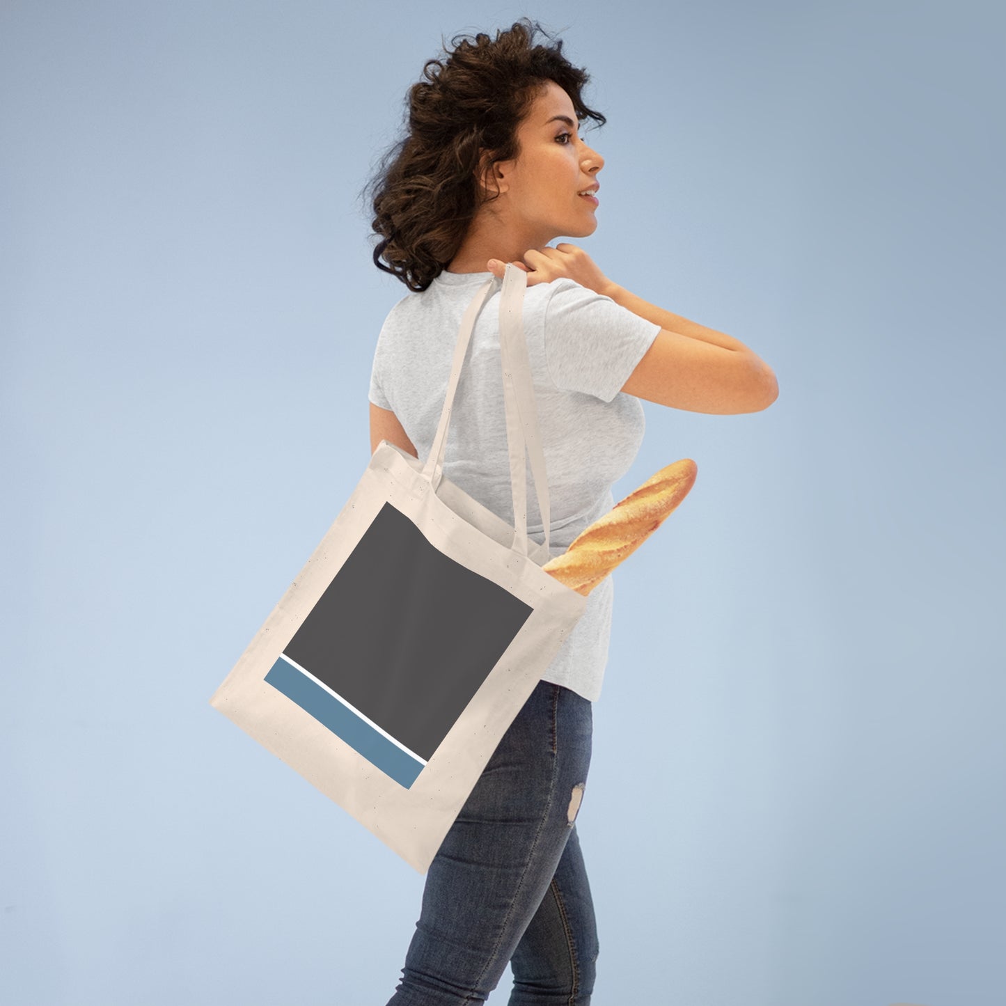Yoru no Kehai Tote Bag – Minimalist Japanese Canvas Bag