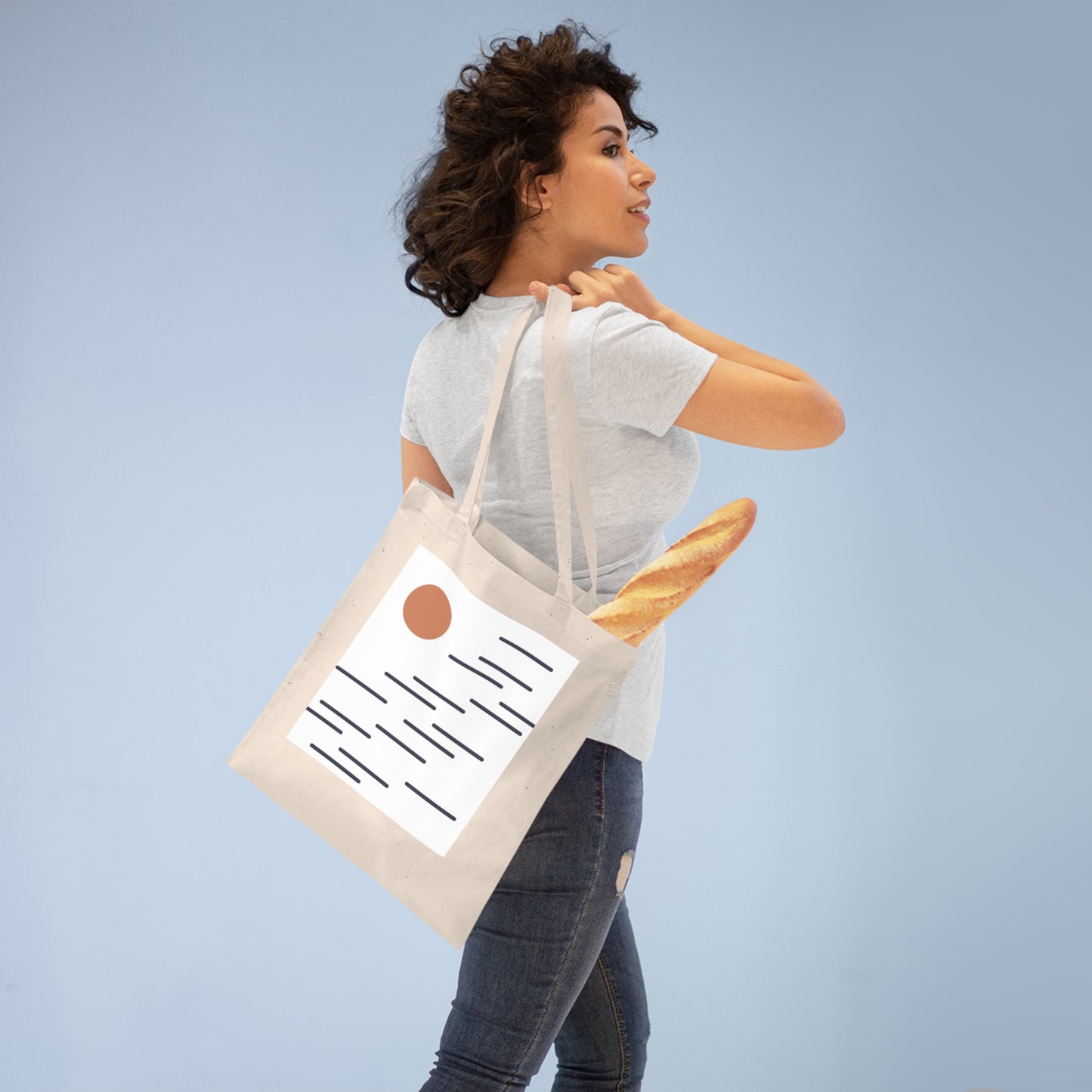 Kumo Tote Bag – Minimalist Japanese Canvas Bag