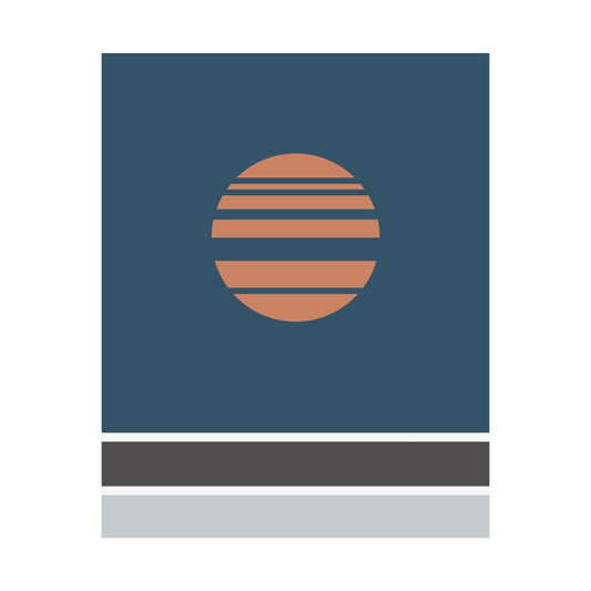 Akebono – Blue - Matte Vertical Poster Printify