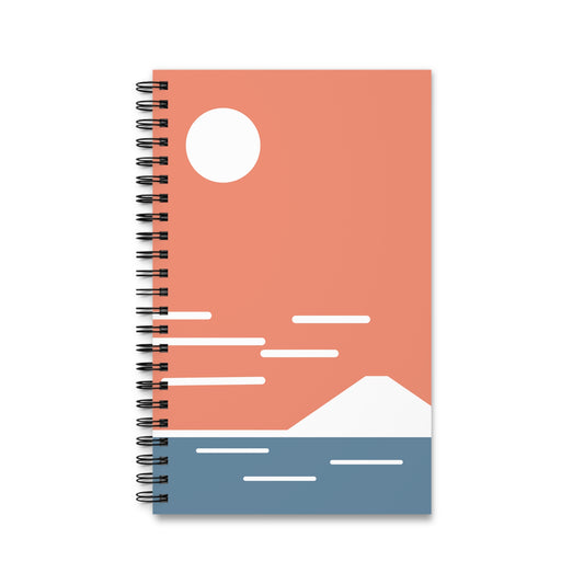 Fuji San Rise – Spiral A5 Notebook