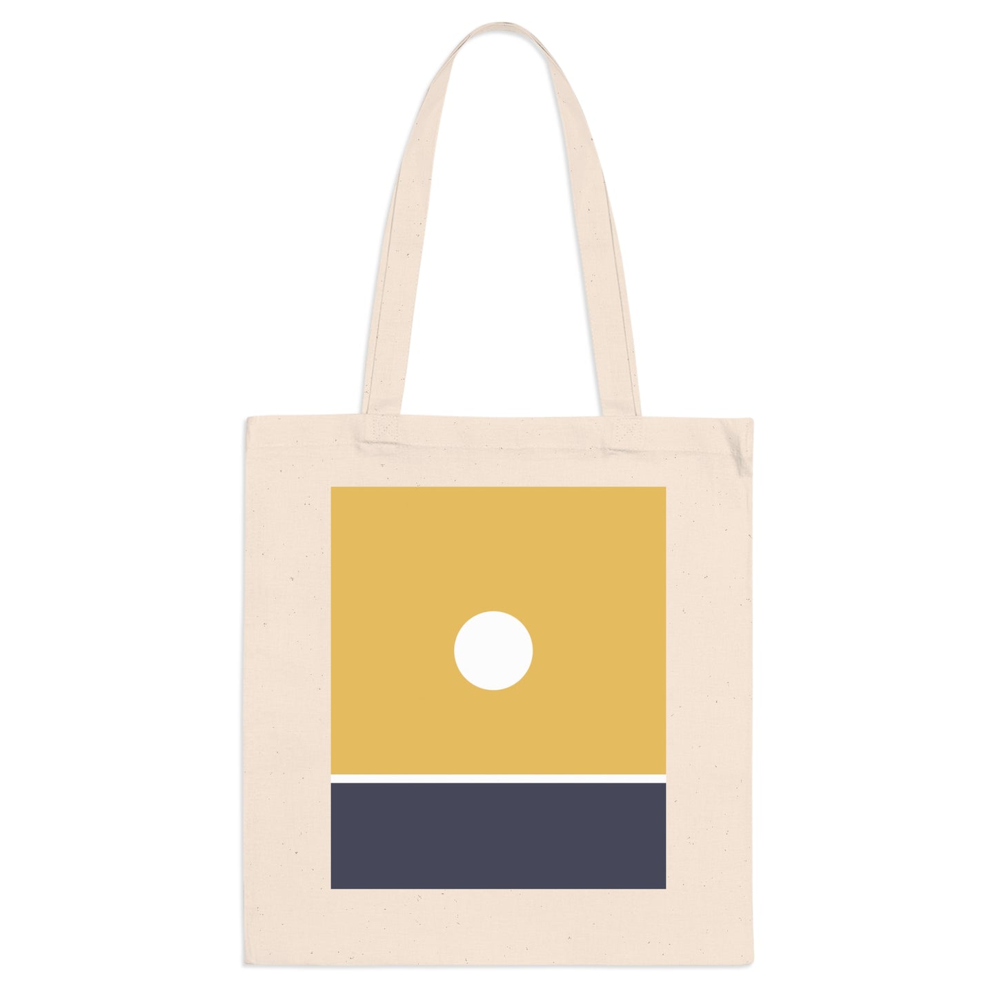 Kiiro Hikari Tote Bag – Minimalist Yellow Glow Inspired by Japanese Design