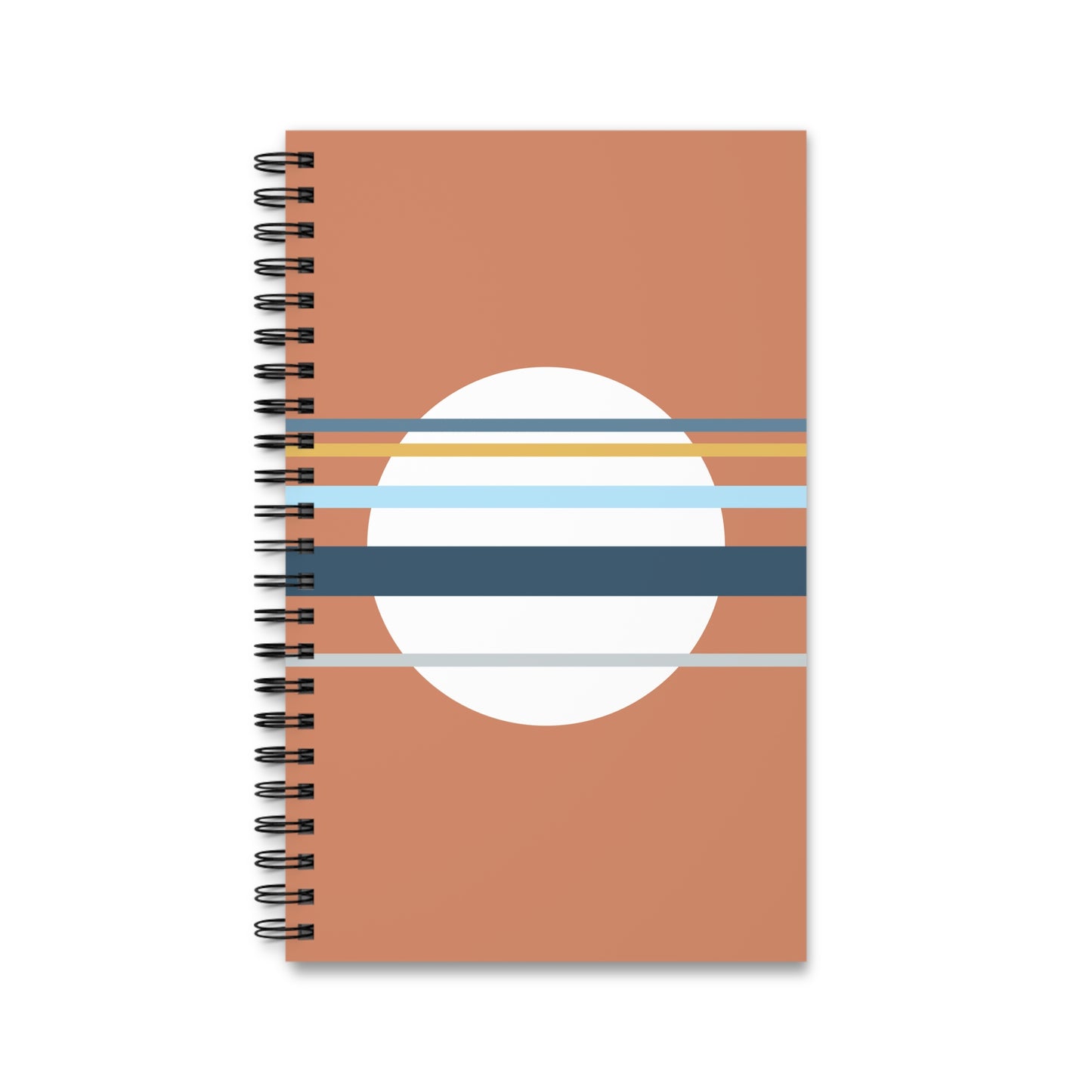 Asa no Sō - Red - A5 Spiral Notebook
