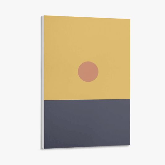 Yuuyake – Japanese Sunset Minimalist Canvas Print | Frameless Wall Art | Konseputo Art JetPrint Fulfillment