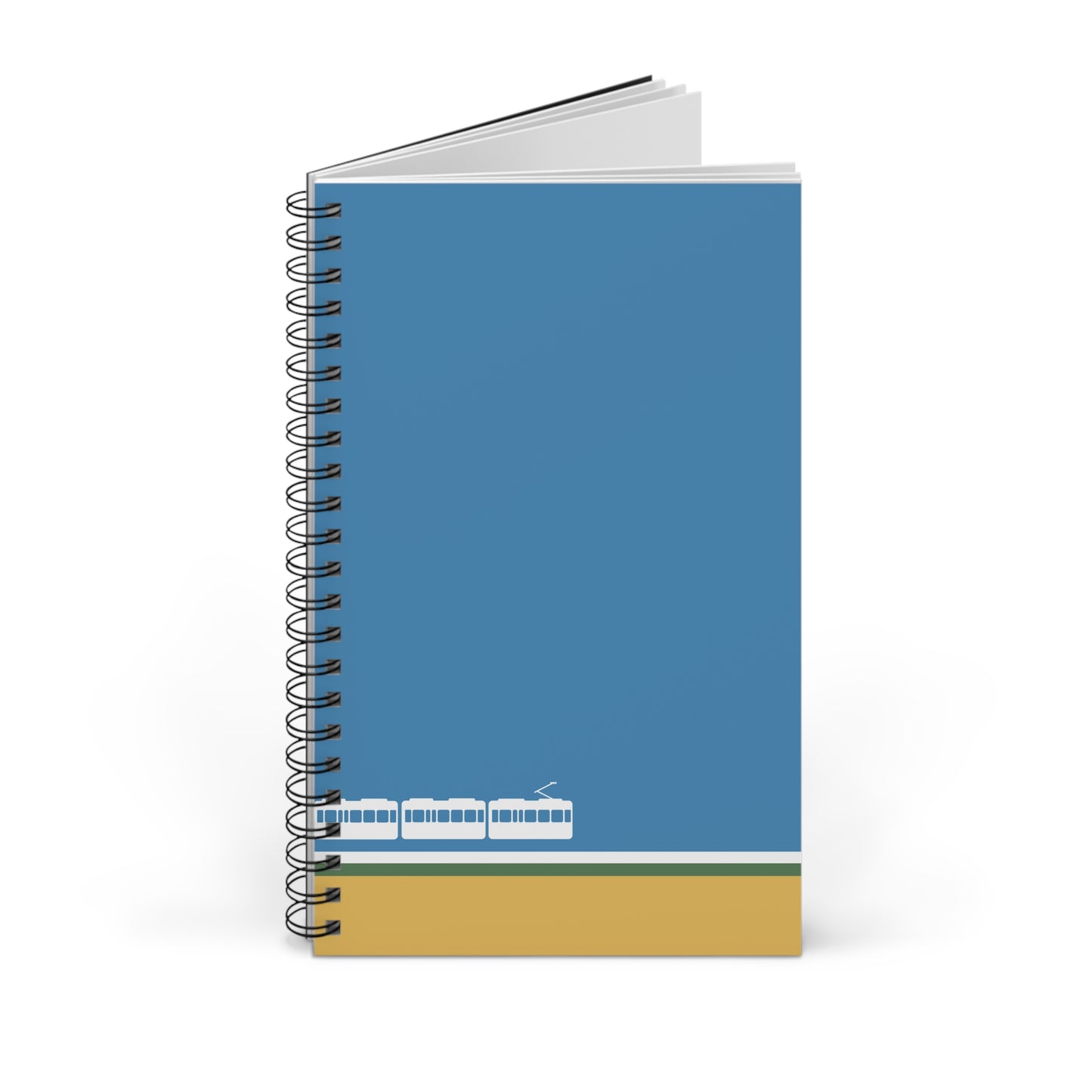 Green Line – A5 Spiral Notebook
