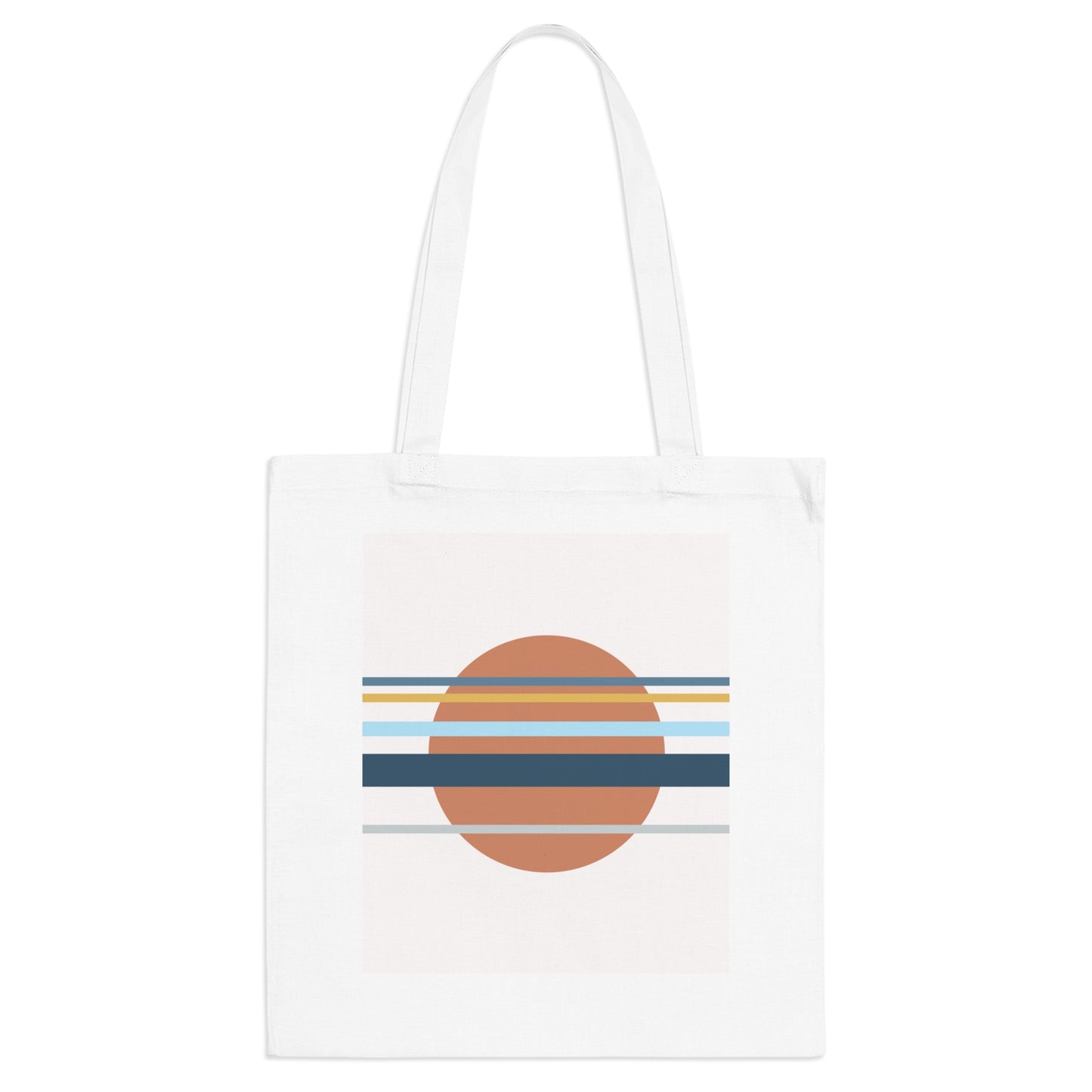 Asa no Sō White Tote Bag – Minimalist Japanese Canvas Bag