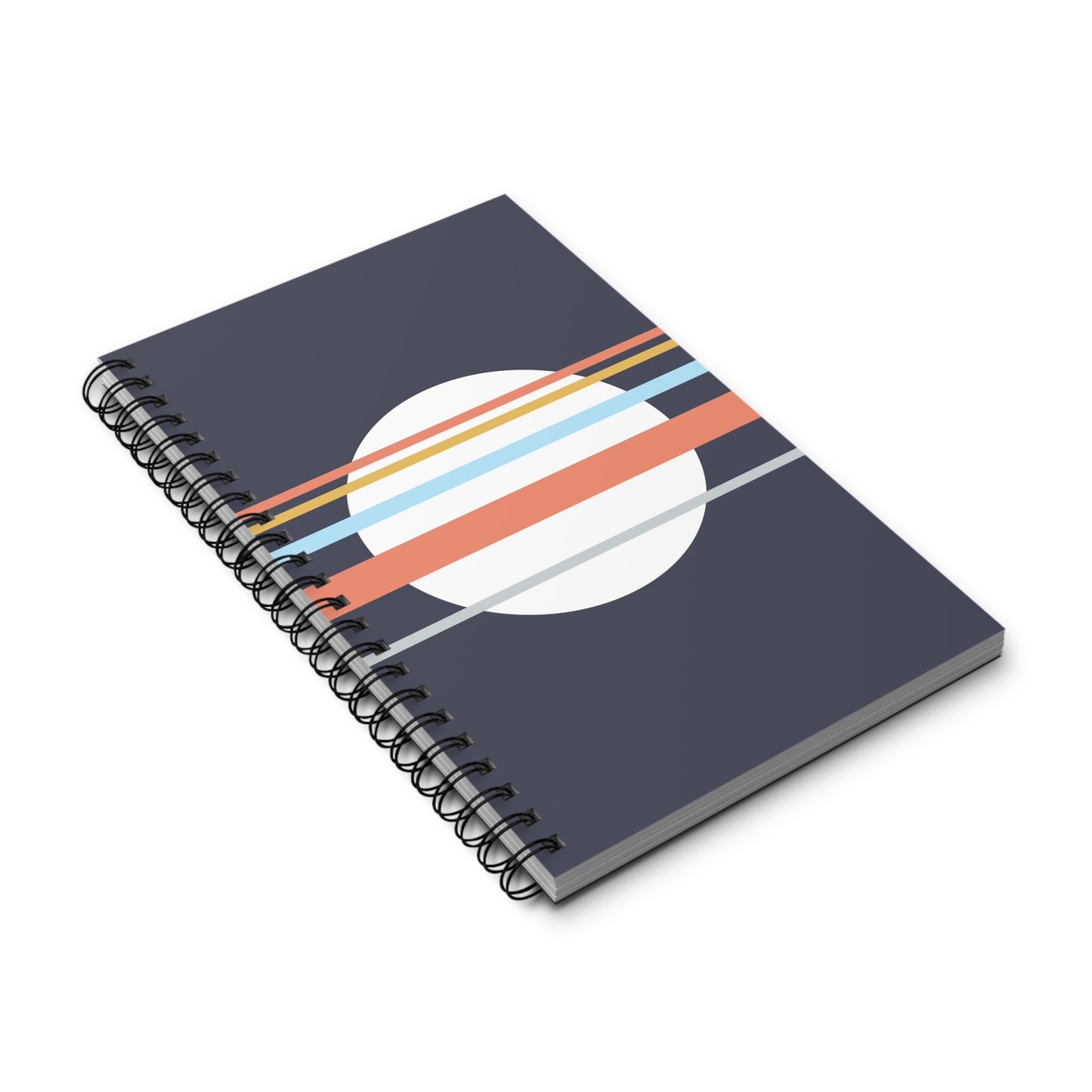 Asa no Sō - Blue - A5 Spiral Notebook