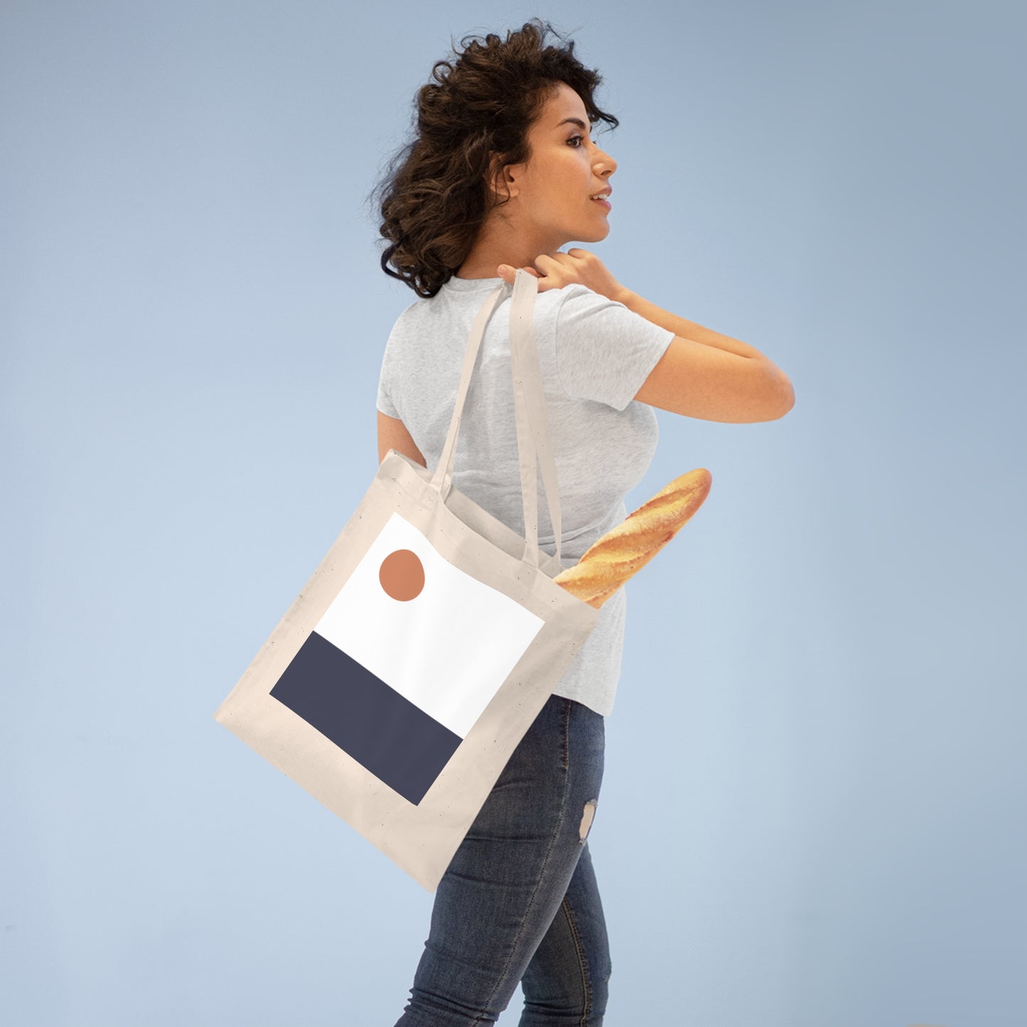 Shizukesa Tote Bag – Minimalist Wabi-Sabi Japanese Canvas Tote