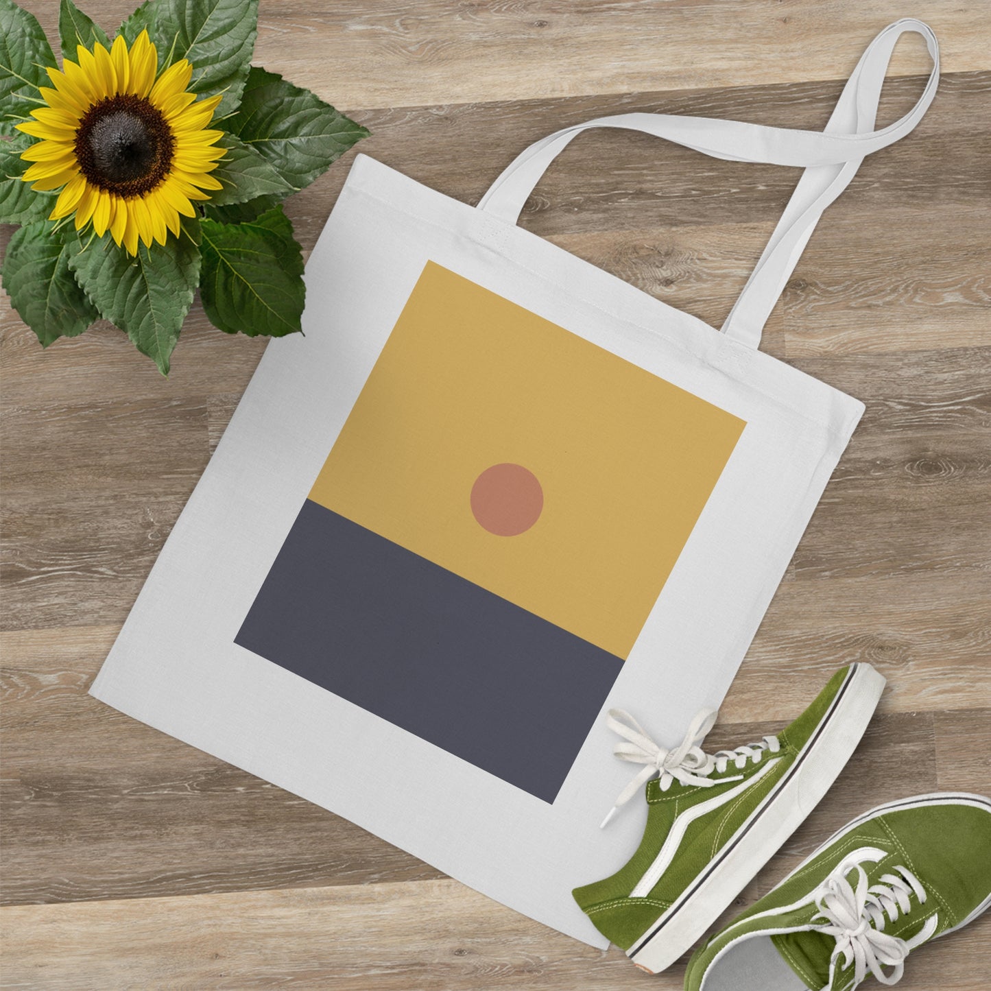 Yuuyake Tote Bag – Minimalist Japanese Sunset-Inspired Design