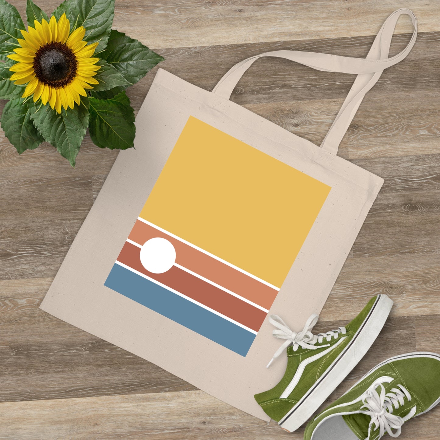 Yū no Chi Tote Bag – Minimalist Japanese Canvas Bag