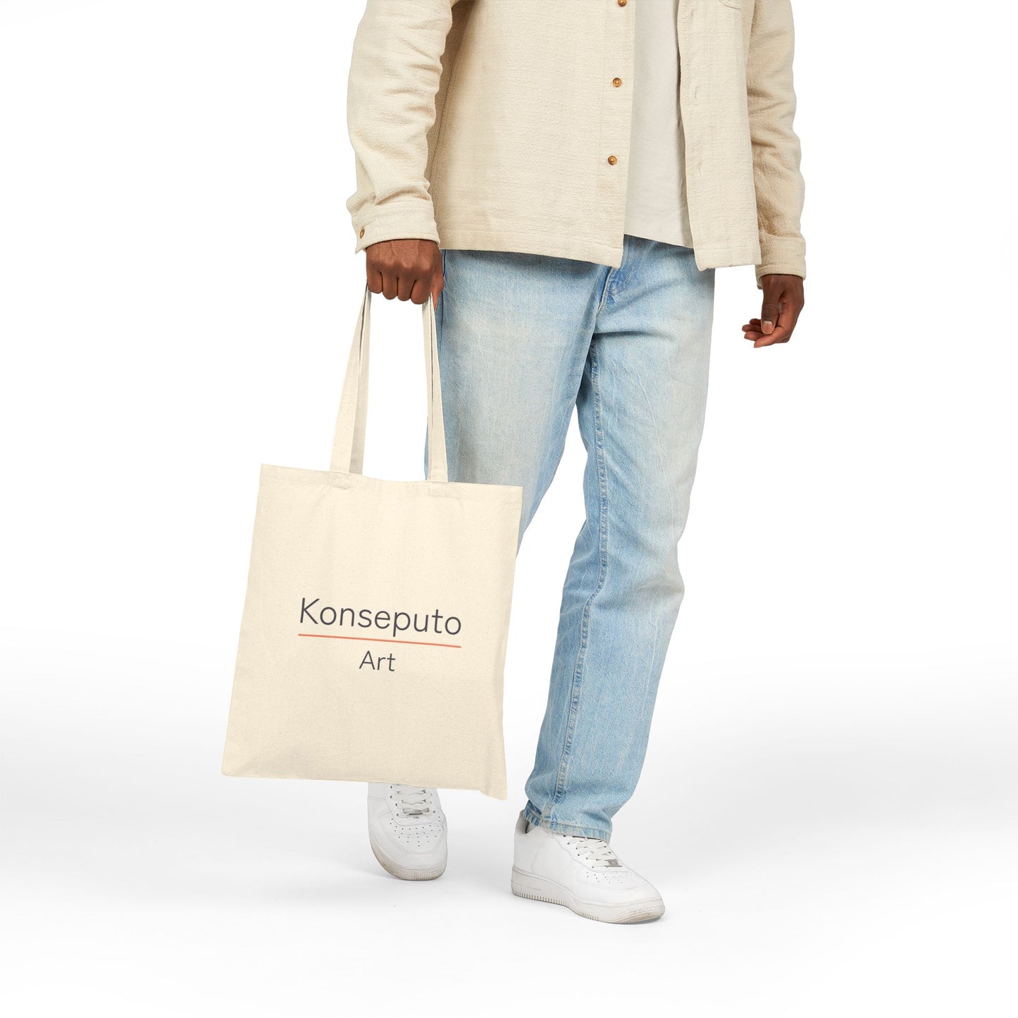 Osaka Nights Tote Bag – Minimalist City Night Glow Design