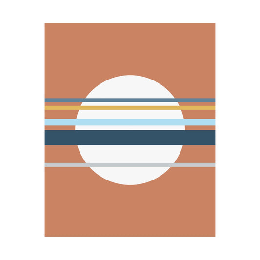 Asa no Sō – Red – Matte Vertical Poster Printify