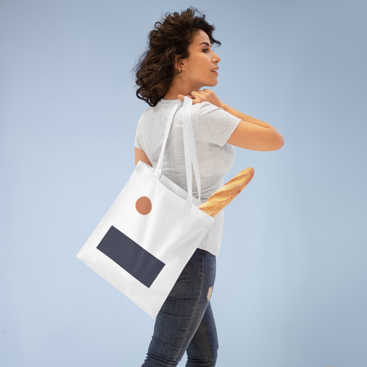 Shizukesa Tote Bag – Minimalist Wabi-Sabi Japanese Canvas Tote