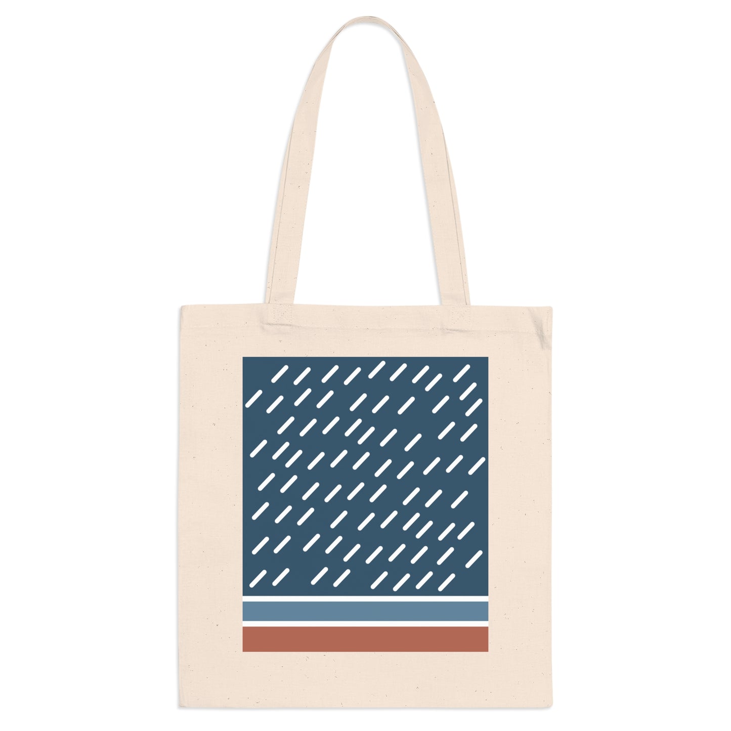 Ame no Uta Tote Bag – Minimalist Japanese Rain-Inspired Design