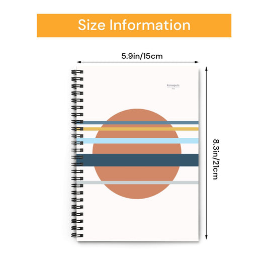 Asa no Sō – Minimalist Spiral Notebook