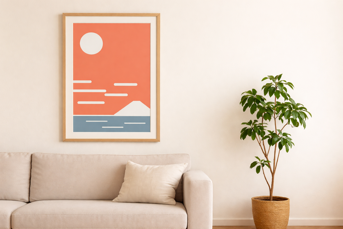 Konseputo Art: Japanese Minimalist Wall Art & Canvas Prints for Calm, Contemporary Interiors