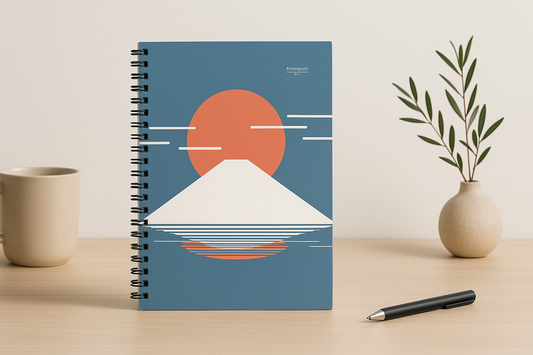 A Spiral Notebook for Ideas, Plans and Quiet Moments