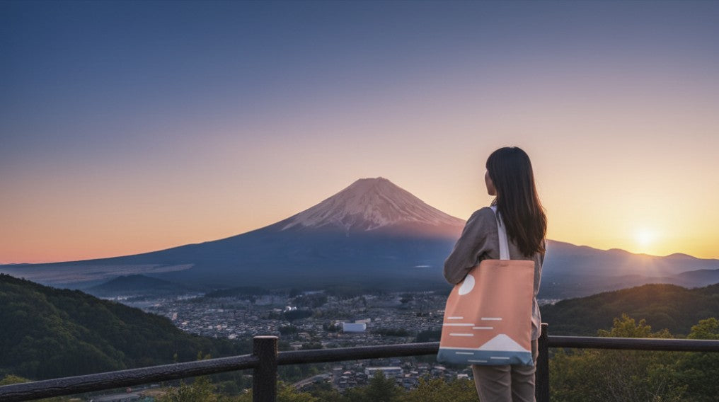 Fuji San Rise: Minimal Japanese Wall Art for Calm Interiors - Konseputo Art