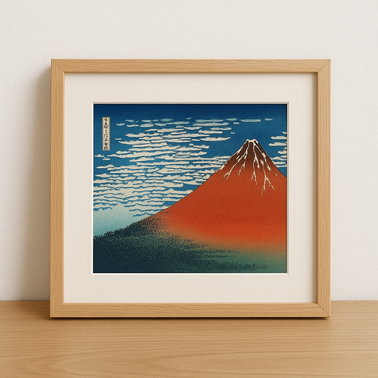 Red Fuji and the Art of Stillness - Konseputo Art