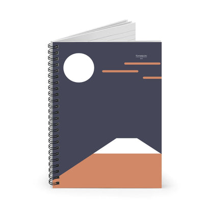 Tsuki no Fuji – Moonlit Mount Fuji Spiral Notebook