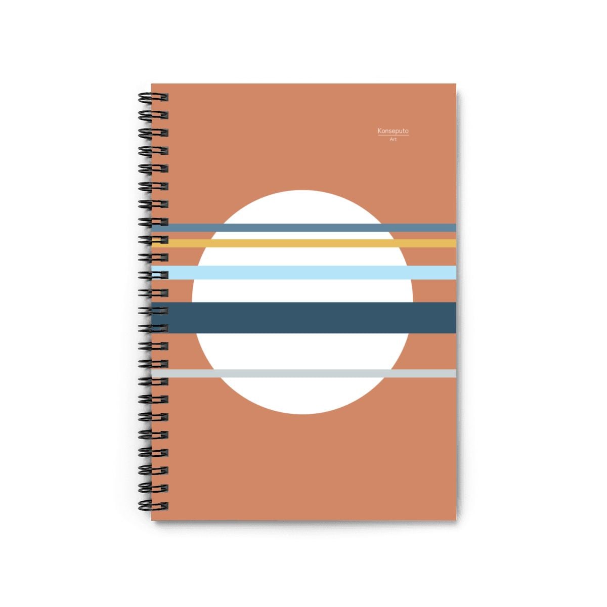 Asa no Sō – Minimalist Red Spiral Notebook