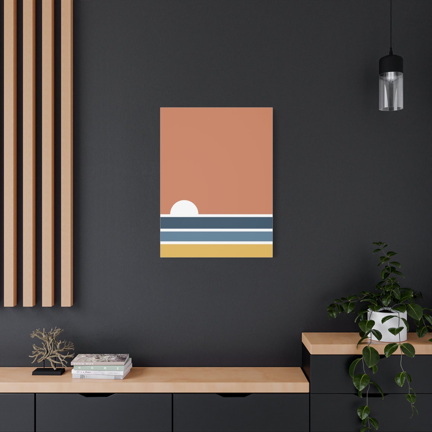 Asa no Hikari - Canvas Print [Framed]