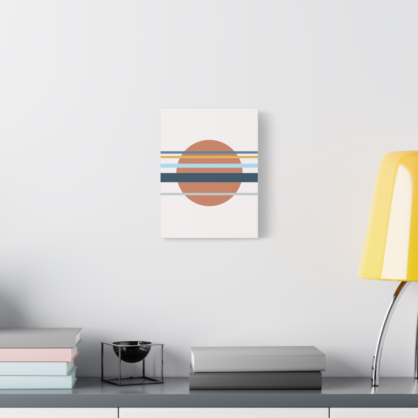 Asa no Sō - White - Canvas Print [Framed]