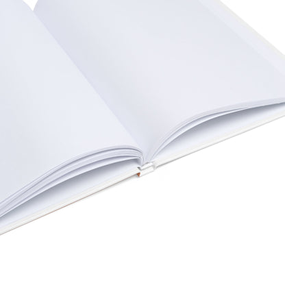 Asa no Sō – Red – Hardcover A5 Notebook Printify