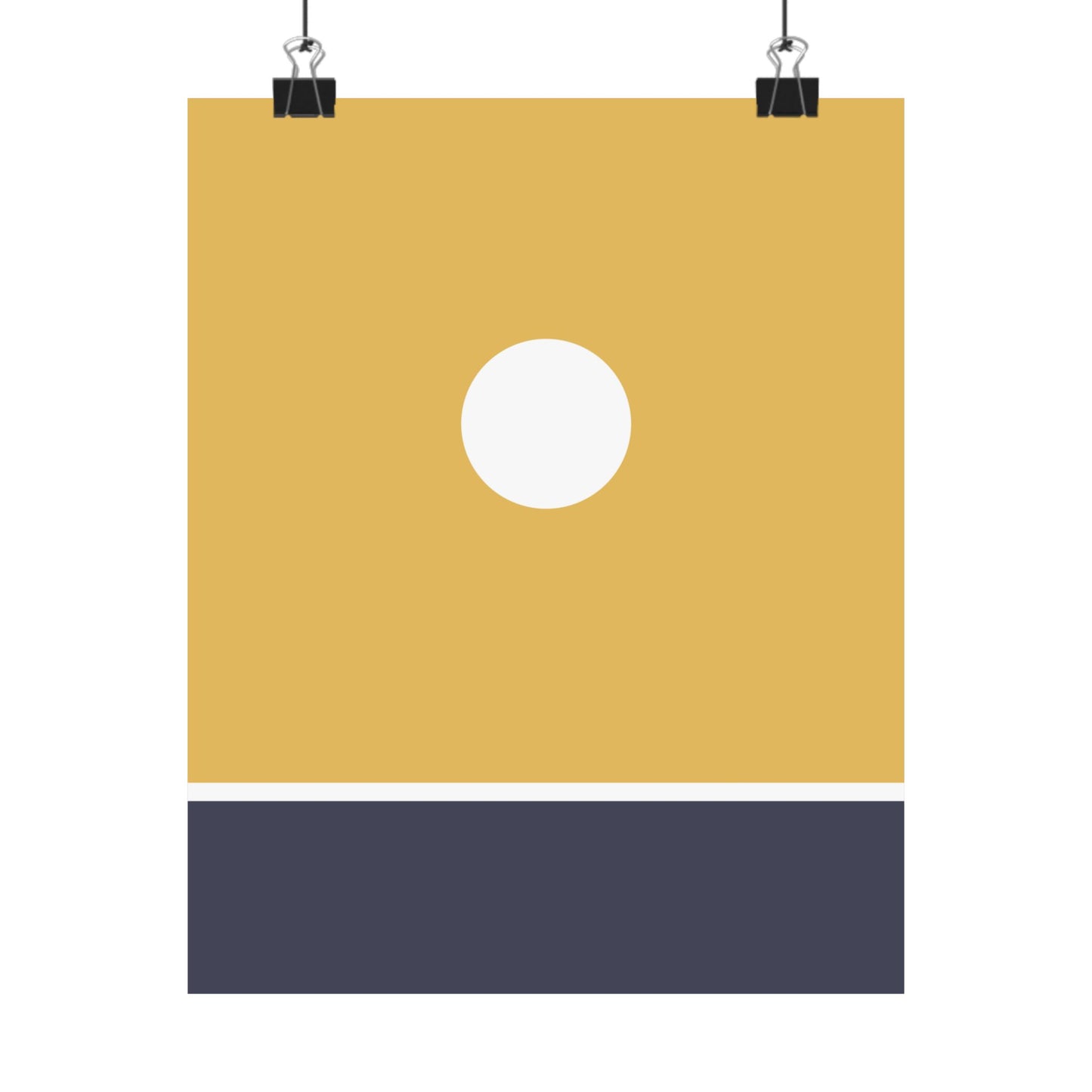 Kiiro Hikari – Matte Vertical Poster