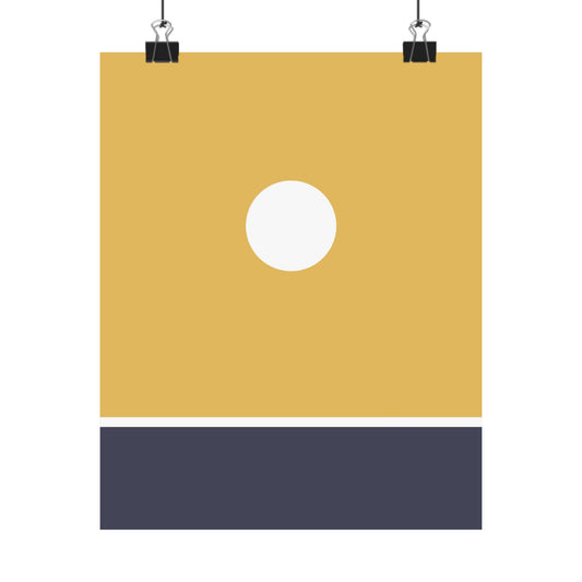 Kiiro Hikari – Matte Vertical Poster
