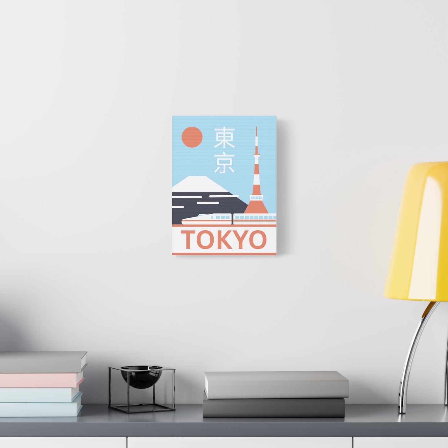 Hello Tokyo - Canvas Print [Framed]