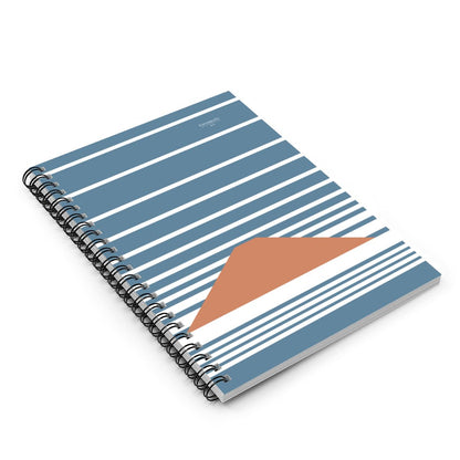 Fuji Clouds – Minimalist Mount Fuji Spiral Notebook