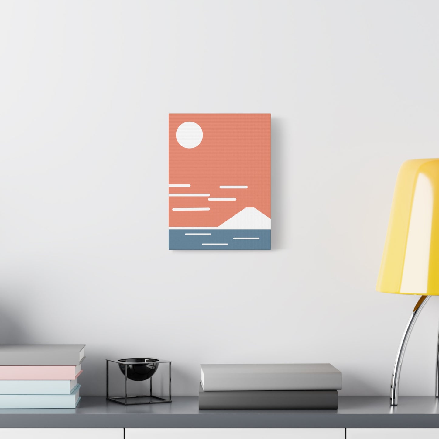 Fuji San Rise - Canvas Print [Framed]