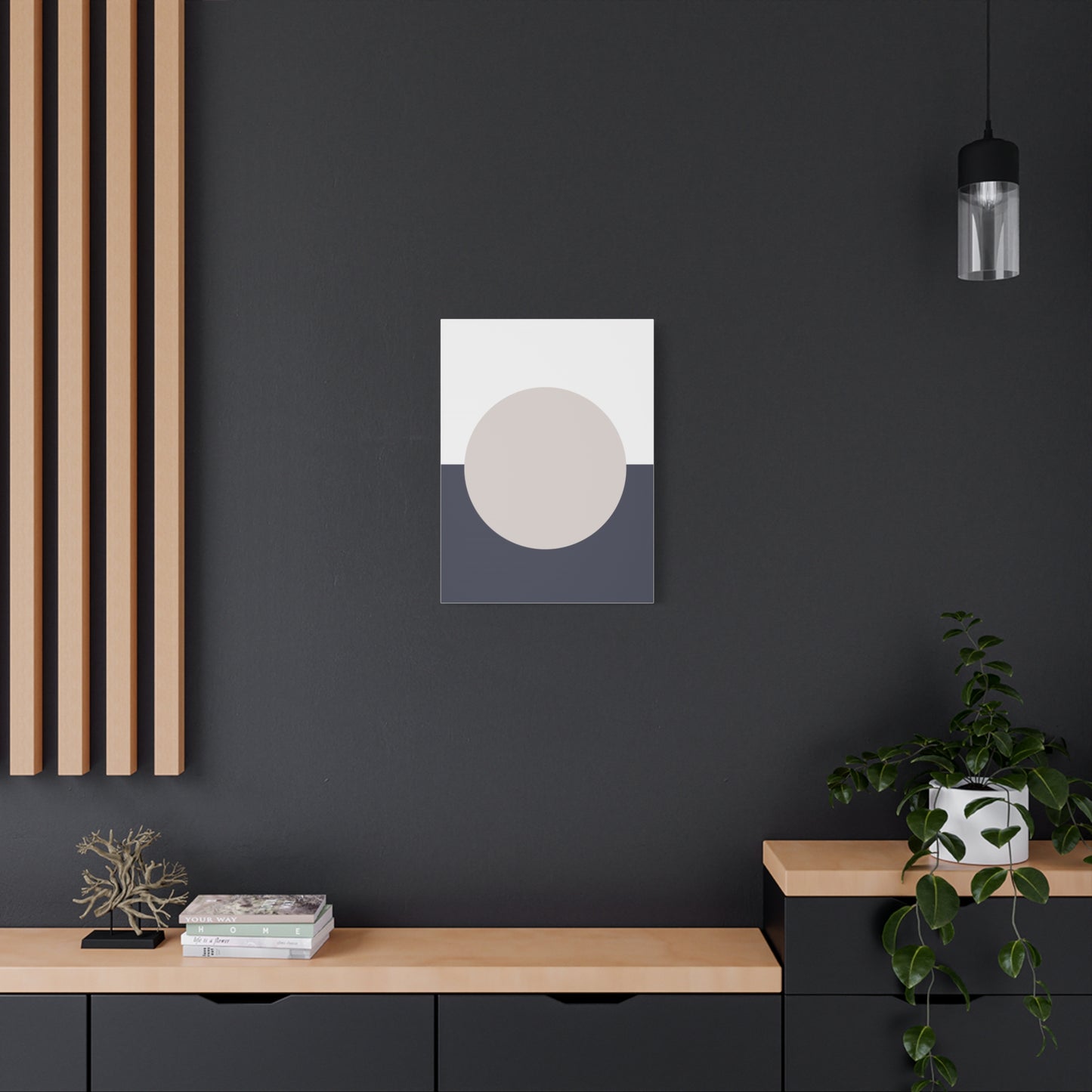 Tsuki Yoru - Canvas Print [Framed]