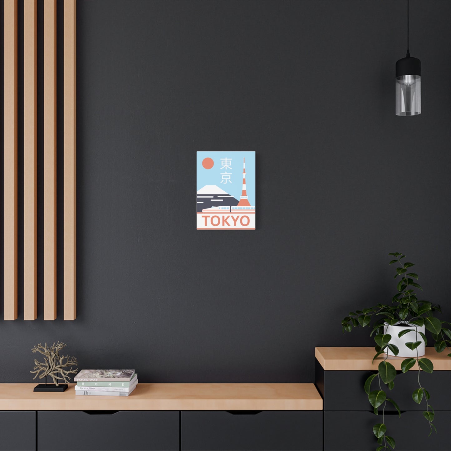 Hello Tokyo - Canvas Print [Framed]