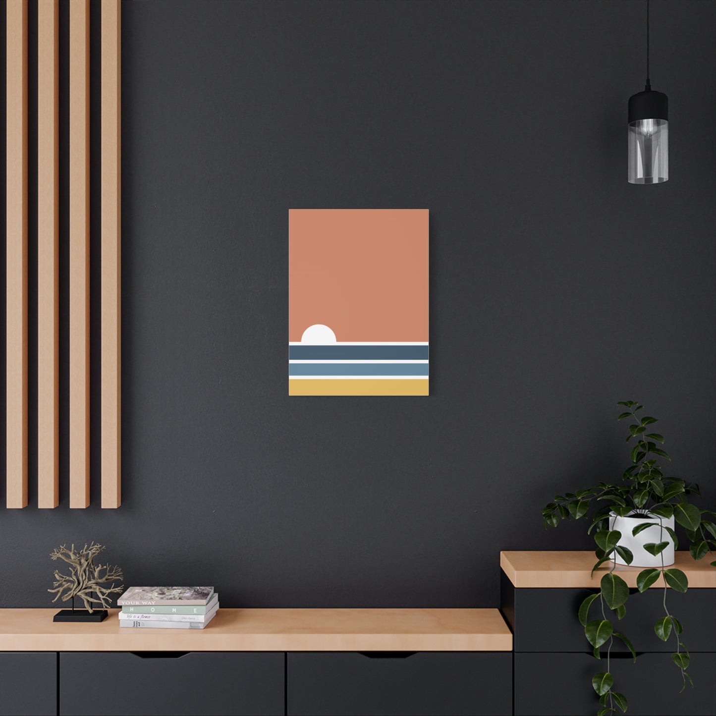 Asa no Hikari - Canvas Print [Framed]