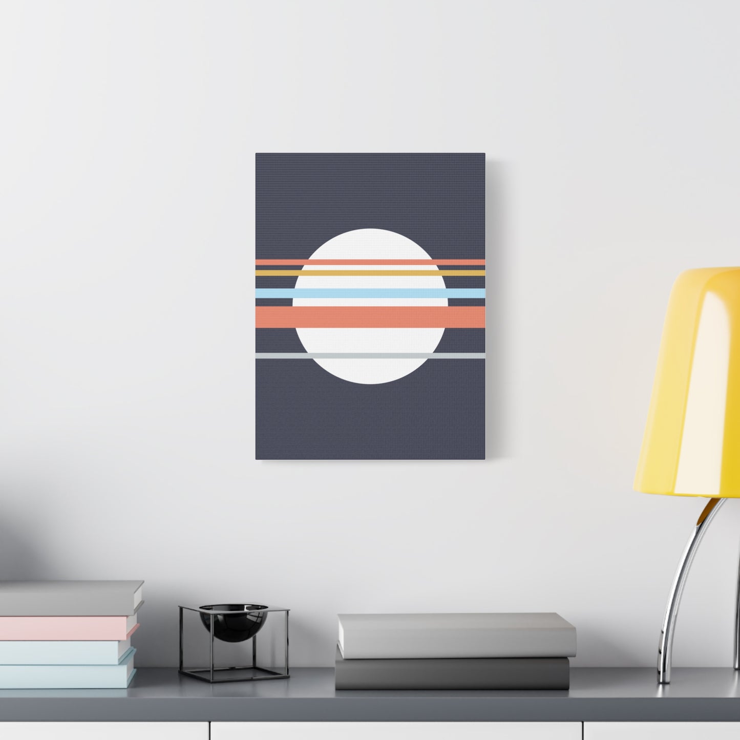 Asa no Sō - Blue - Canvas Print [Framed]