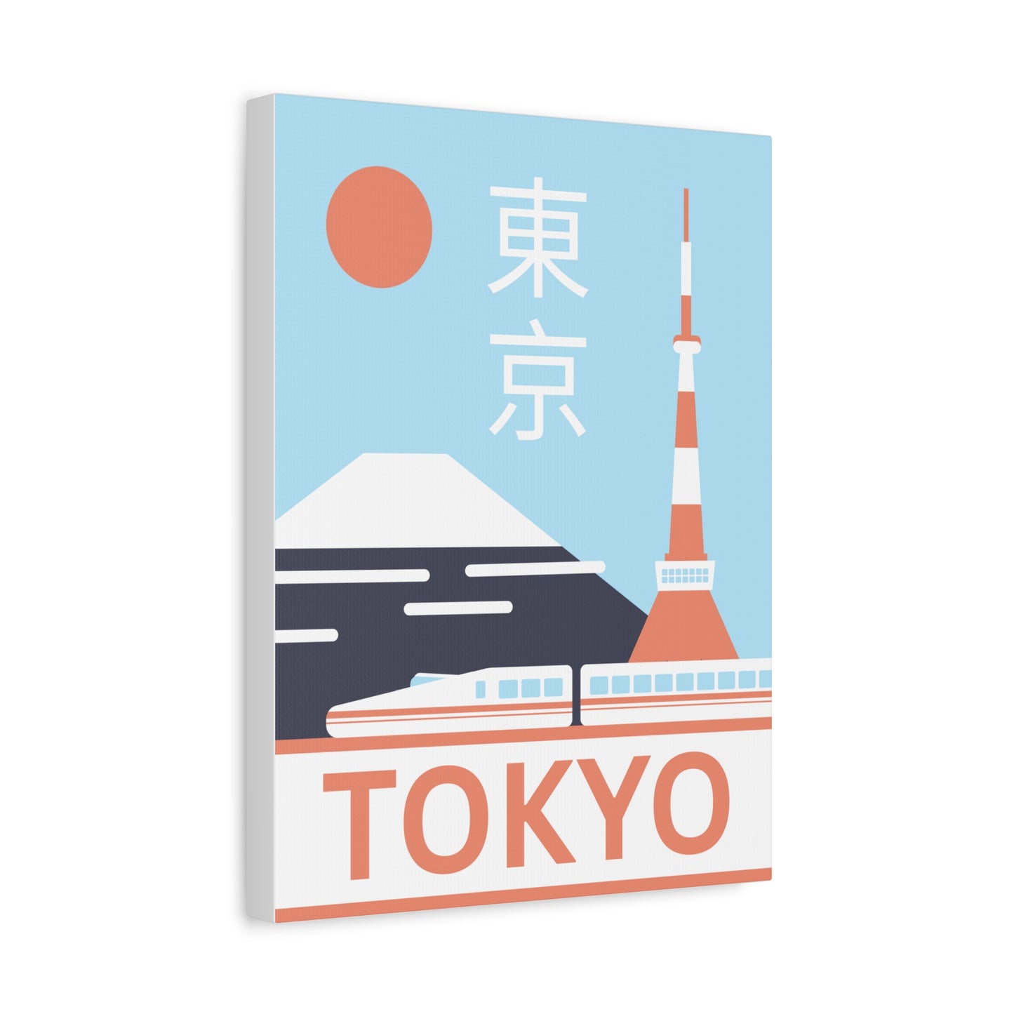 Hello Tokyo - Canvas Print [Framed]