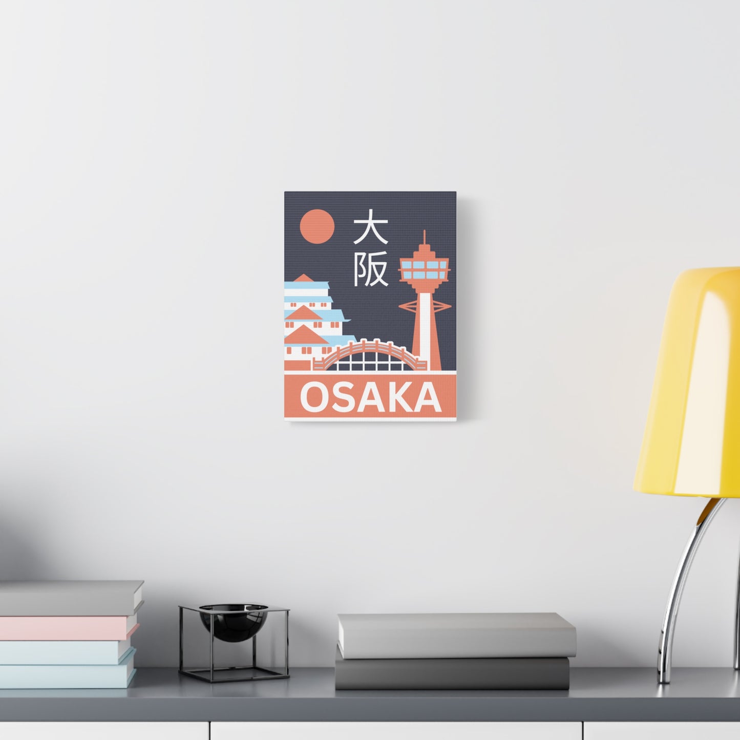 Osaka Nights - Canvas Print [Framed]