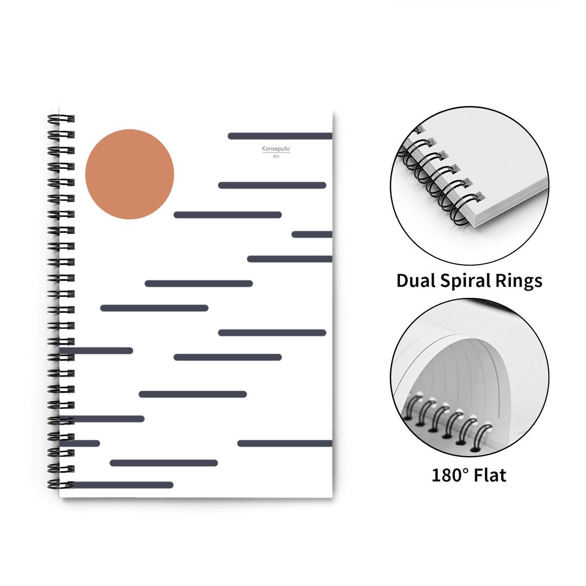 Kumo – Japanese Cloud Art Spiral Notebook