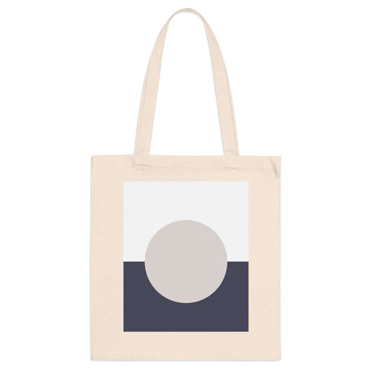 Tsuki Yoru Tote Bag – Minimalist Japanese Moonlight-Inspired Design