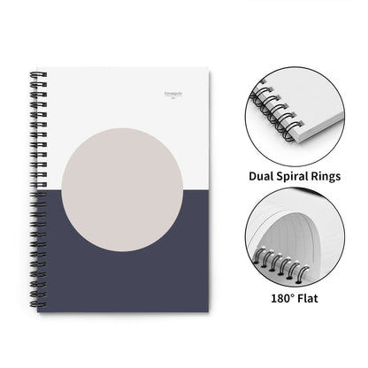 Tsuki Yoru – Moonlit Night Japanese Spiral Notebook