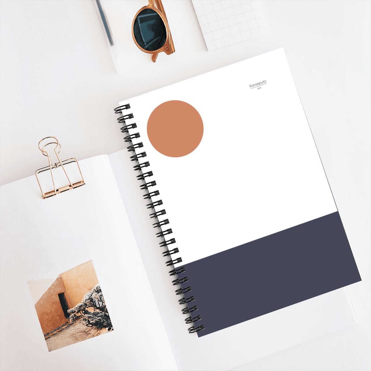 Shizukesa – Minimalist Japanese Spiral Notebook