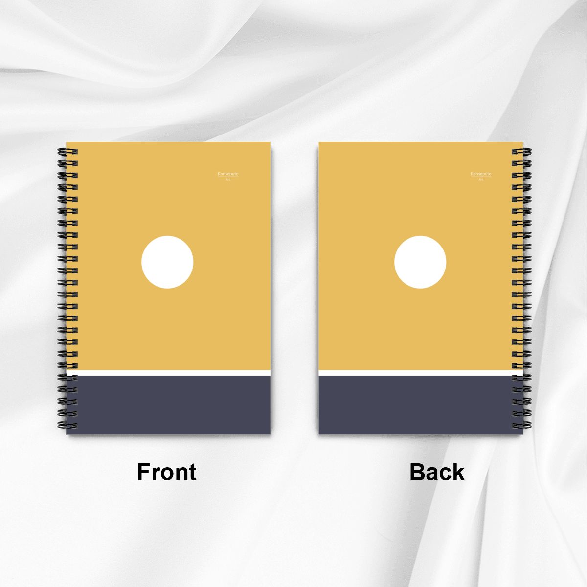 Kiiro Hikari – Minimalist Sunrise Spiral Notebook