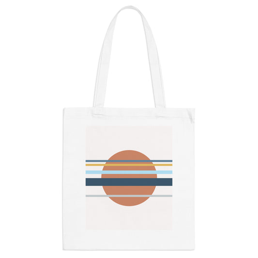Asa no Sō White Tote Bag – Minimalist Japanese Canvas Bag