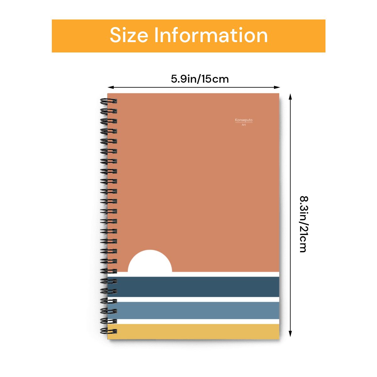 Asa no Hikari – Morning Light Japanese Spiral Notebook