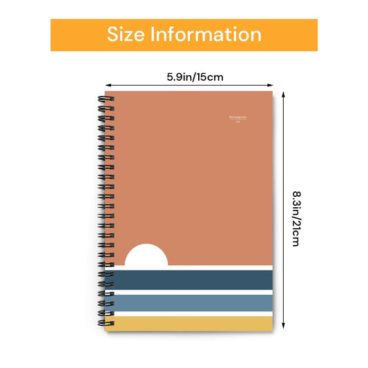 Asa no Hikari – Morning Light Japanese Spiral Notebook