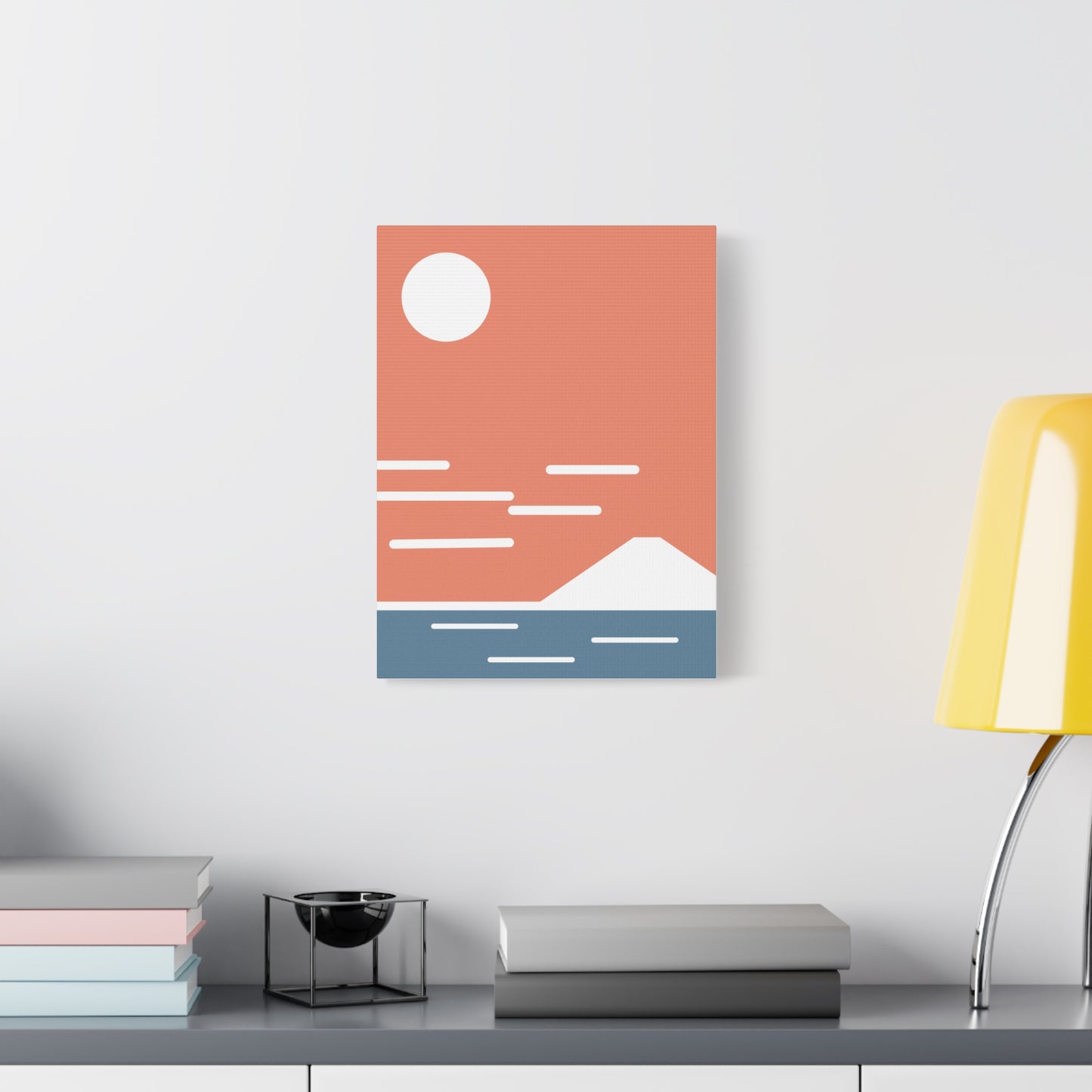 Fuji San Rise - Canvas Print [Framed]