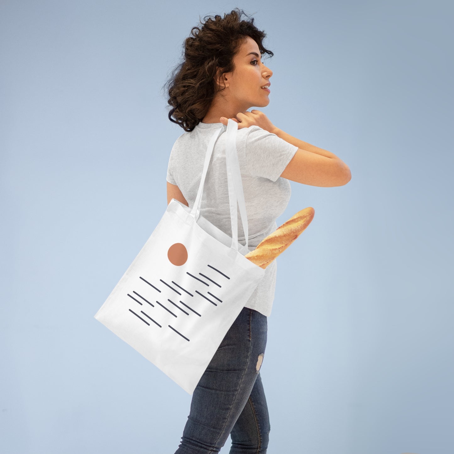 Kumo Tote Bag – Minimalist Japanese Canvas Bag
