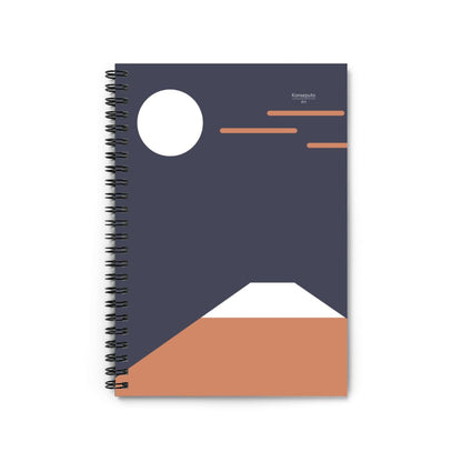 Tsuki no Fuji – Moonlit Mount Fuji Spiral Notebook